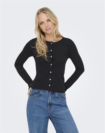 JDY - JDYSalsa Life New Cardigan - Black 